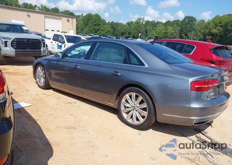 2015 Audi A8 L 3.0T from USA, damaged, VIN WAU3GAFDXFN040846